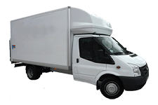 Car Hire Kings Norton - Ford Luton Box Tail Lift - Van hire Kings norton