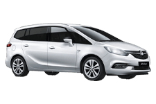 Car Hire Kings Norton - Vauxhall Zafira 5 + 2 - Minibus hire Kings norton